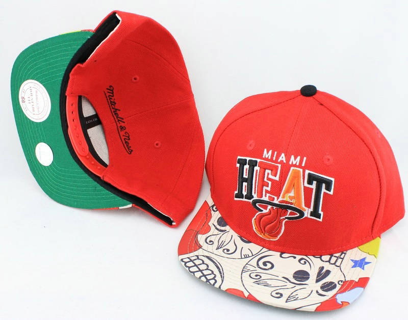 Miami Heat Snapback Hat JT 1 0613
